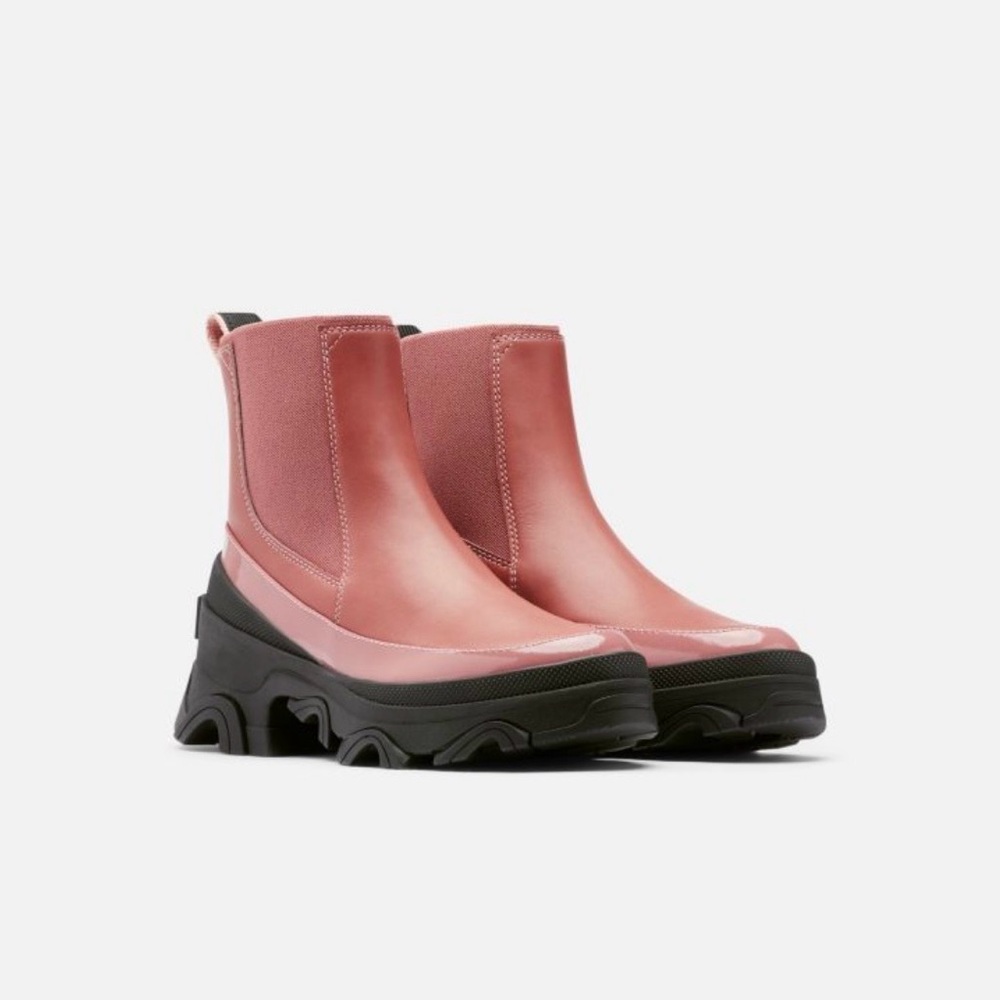 Sorel Candy Clay/Black Waterproof Chelsea Boots